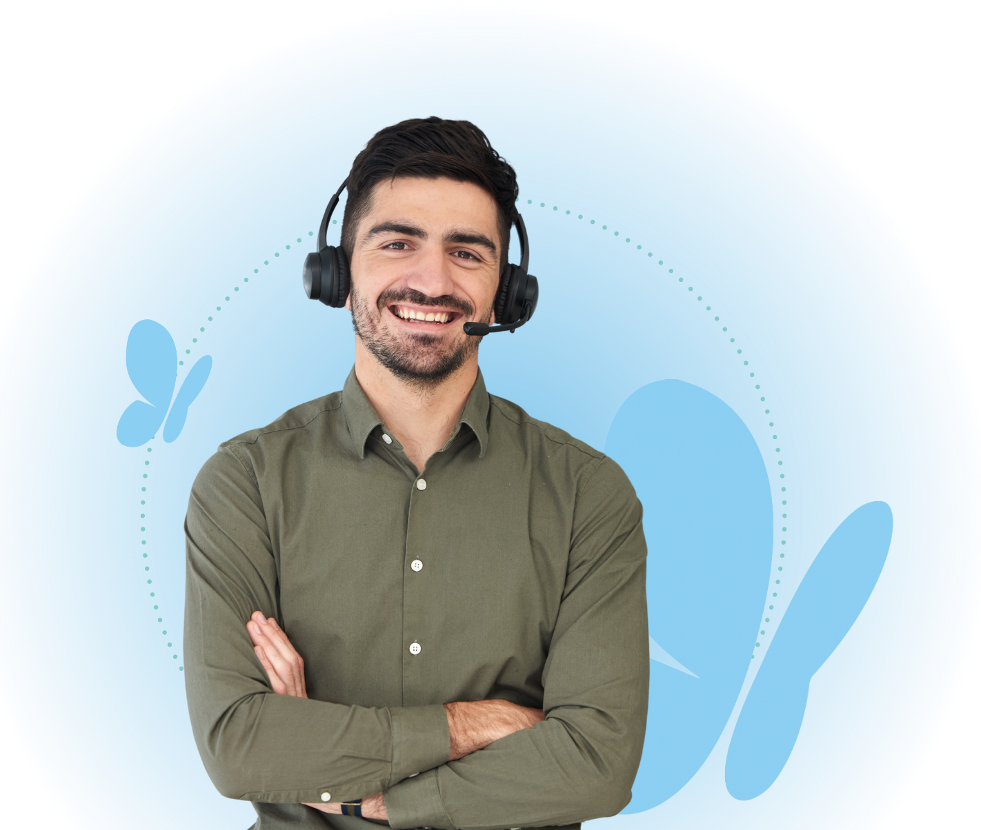 Trained home care back-office staff